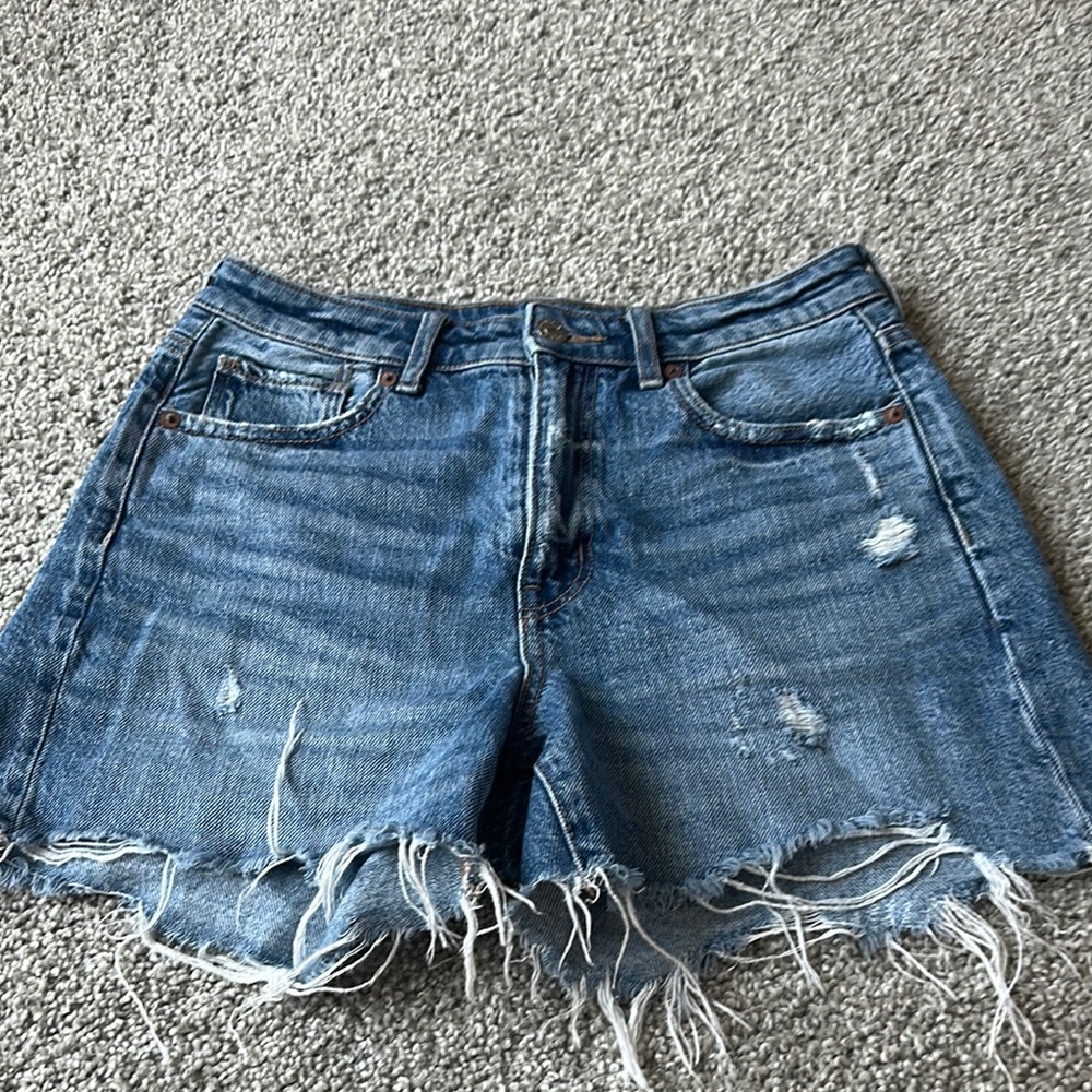 Denim Distressed Women's Shorts